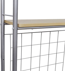 vidaXL - Ontbijttafelset - met - twee - stoelen - (inklapbaar)