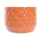 Vaas DKD Home Decor Porselein Oranje Groen (20 x 20 x 35 cm) (2 Stuks)
