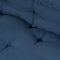 vidaXL - Pallet - Sofa - Kussen - met - Rugsteun - - - Blauw - Stof