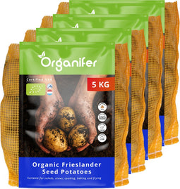 BIO Pootaardappelen Frieslander A 28/35 (20 kg)
