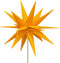 vidaXL - Kerstlamp - met - grondpin - en - LED - inklapbaar - 57 - cm - geel