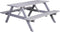 AnLi-Style Outdoor- Picknicktafel Lille Grijs 150 cm