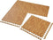 TecTake - Set van 8 beschermingsmatten - Geluidsdempend - Houtmotief (8 stuks)