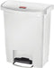 Rubbermaid - Pedaalemmer - Slim - Jim - 30 - L - wit