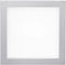 EGLO Led Glenn - Inbouwspot - 200x200mm - 1x7,5W - 560lm - Warm wit - Zilver