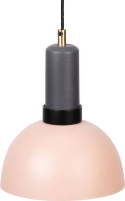 Zuiver Charlie Hanglamp Metaal Roze/ Grijs