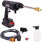 QLT Snoerloze Hogedrukreiniger - 40 bar - Accu Verstelbaar Mondstuk - Zwart