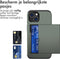 iMoshion Hoesje Geschikt voor iPhone 15 Hoesje - Ruimte voor 2 pasjes - iMoshion Backcover met pasjeshouder - Donkergroen
