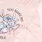 Stitch Jurk - Kinderen - 100% katoen - Licht Roze (5 Jaar)