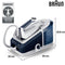 Braun CareStyle 7 Pro IS7282BL - Stoomgenerator - 2700W 180g/min stoomafgifte - Blauw