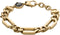 Diesel DX1471710 - Schakelarmband - Goudkleurig roestvrij staal - 18 cm