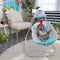 BABY EINSTEIN Ocean Explorers schommel, licht en compact - 180° draaibare stoel - Inclusief speelgoed - Curious Comfort-model