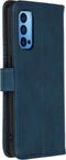 iMoshion Hoesje Geschikt voor Oppo Reno4 Pro 5G Hoesje Met Pasjeshouder - iMoshion Luxe Bookcase - Donkerblauw