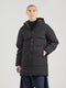 Jack & Jones Brady - Lange gewatteerde pufferjas - Ritssluiting en capuchon - Zwart - Maat L