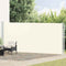 vidaXL - Tuinscherm - uittrekbaar 180x600 cm - crème