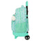 Schoolrugzak met Wielen Safta Cuore Munt 33 x 45 x 22 cm