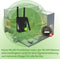 Wifi-versterker, 1200 Mbit/s, wifi-extender, dual band, wifi-versterker, internetversterker met 4 an