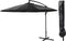 Zweefparasol voor tuin, terras of balkon 300 cm - Kantelbaar | Grijs