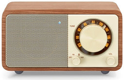 Sangean WR-7 - Mini Radio - FM-ontvangst Bluetooth AUX-ingang - Walnoot