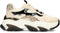 POSH by Poelman POLLY - Dames sneakers - Chunky zool 5,5 cm - Beige