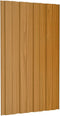 vidaXL - Dakpanelen - 12 - st - 80x45 - cm - gegalvaniseerd - staal - lichthoutkleurig