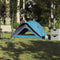 vidaXL - Tent - 1-persoons - waterdicht - blauw