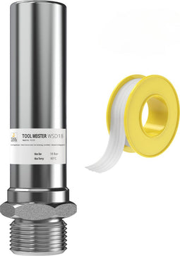 Tool Meister WSD18 - Waterslagdemper 1/2" - Voor Wasmachine/Kraan - Verchroomd