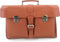 Alassio schooltas - leer - bruin - JU-6208001