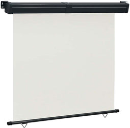 vidaXL - Balkonscherm - 175x250 - cm - crèmekleurig