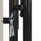 vidaXL - Poort - enkel - 300x200 - cm - zwart