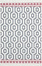 vidaXL - Vloerkleed - 160x230 - cm - katoen - grijs