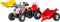 Rolly Toys RollyKid Steyr - Traptractor met Frontlader en Aanhanger