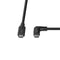 Lindy 32017 - USB C Kabel - 0,5 m USB 3.2 Gen 2 60 W - Zwart