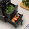 Philips 4000 Series - Dual-Stacked Dubbele Airfryer NA461/00 - 10 L - Tot 6 Personen - Bespaart 45% Ruimte