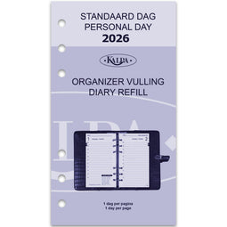 Kalpa - Agendavulling 2026 kalpa personal 1dag/1pagina