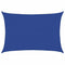 vidaXL - Zonnezeil - 160 - g/m² - rechthoekig - 4x5 - m - HDPE - blauw