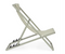 Bizzotto Ligstoel Taylor Breeze - Aluminium & Textileen - Verstelbare rugleuning - Grijs