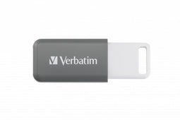 Verbatim DataBar - USB-stick 128GB - USB 2.0 - Grijs