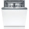 Bosch SMV4EVX08E - Volledig geïntegreerde inbouw vaatwasser - 14 couverts - 44 dB - Energieklasse B