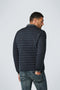 No Excess Jacket - Gewatteerd - Regular fit met ribkraag - Zwart