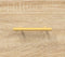 vidaXL - Schoenenkast - 30x35x105 - cm - bewerkt - hout - sonoma - eikenkleurig