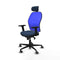 Jorquera Piqueras y Crespo 2D036G2 - Bureaustoel met hoofdsteun - Verstelbare hoogte - Marineblauw