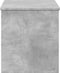 vidaXL - Opbergbox - 100x42x46 - cm - bewerkt - hout - betongrijs