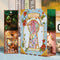 DIY Book Nook Boekensteun Alice in Wonderland, Tone-Cheer, TQ128, 18x8x24,5cm