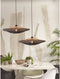 GOOD&MOJO Hanglamp Kalimantan - Bamboe/Zwart - Ø60cm - Modern - Hanglampen Eetkamer, Slaapkamer, Woonkamer