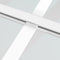 vidaXL - Schuifdeur - 90x205 - cm - aluminium - en - ESG-glas - zwart