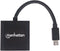 Manhattan 152570 - Mini-DisplayPort naar HDMI Adapter - Actieve signaalconversie - Zwart