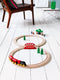 BRIO - 33028 - Klassieke treinset met houten details - Rood