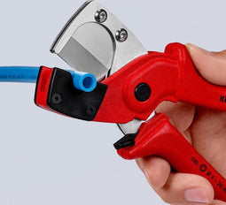 Knipex KNIPEX 90 10 185 buissnijder voor meerlaagse- en pneumatische slangen van taai, glasvezelversterkte kunststof 18