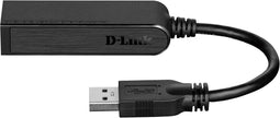 D-Link DUB-1312 - USB 3.0 Ethernet adapter - Gigabit snelheid - Zwart